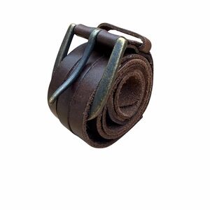 J. Crew Men's Brown Leather Belt